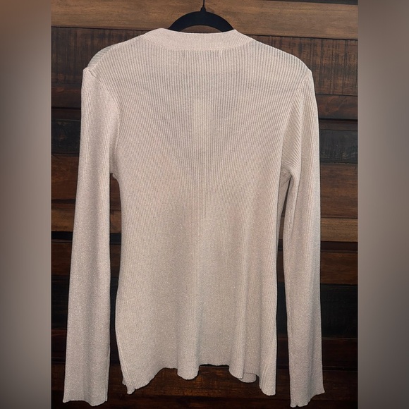 NWT Blue Sol Plus Size Metallic Sweater - Picture 2 of 4